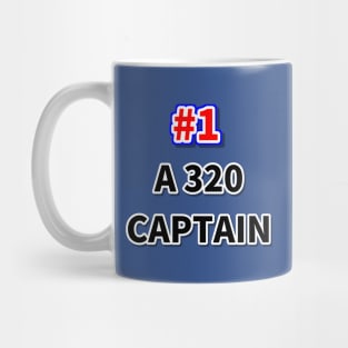 Number one A320 captain Mug